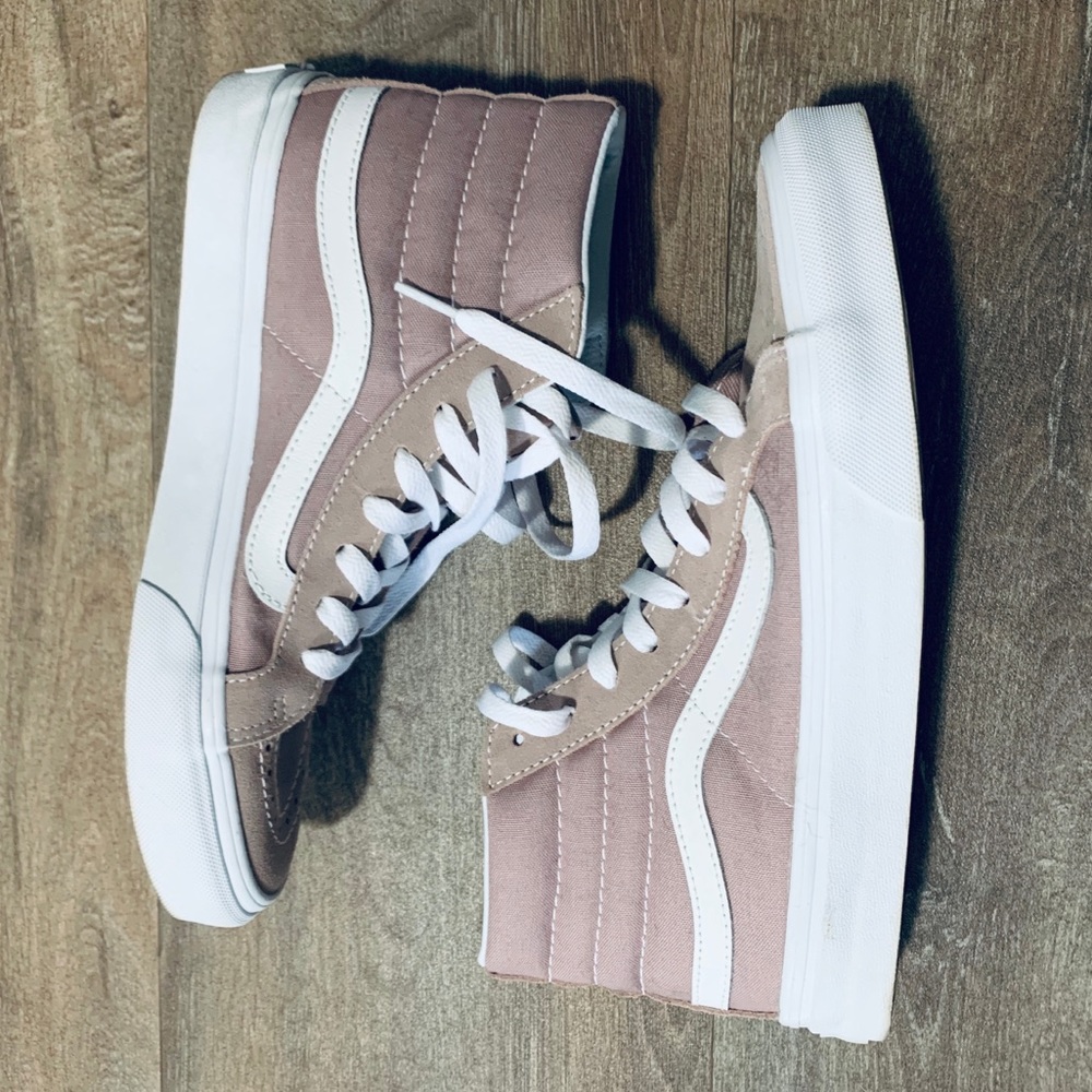 Dusty Rose Vans Sk8 Hi